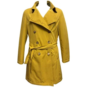 Federica Garoni – Trench coat senape donna