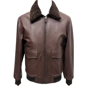 Raphael – Giubbino in pelle testa di moro uomo modello Aviatore