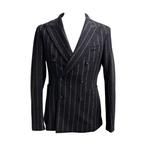 Manuel Ritz – Giacca doppiopetto a righe – 48