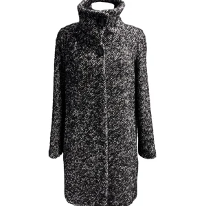 Federica Garoni – Cappotto bianco e nero modello Giulia