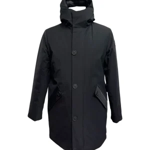 Museum – Giubbotto in tessuto tecnico nero