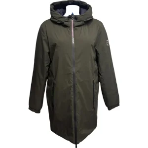 Ecoalf – Giubbotto lungo verde uomo – S