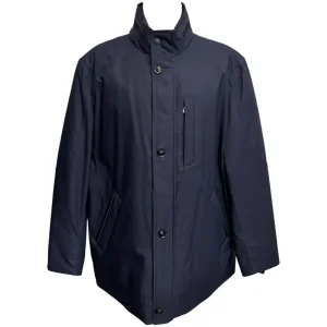 Bugatti – Giacca uomo blu navy con pettorina – 62