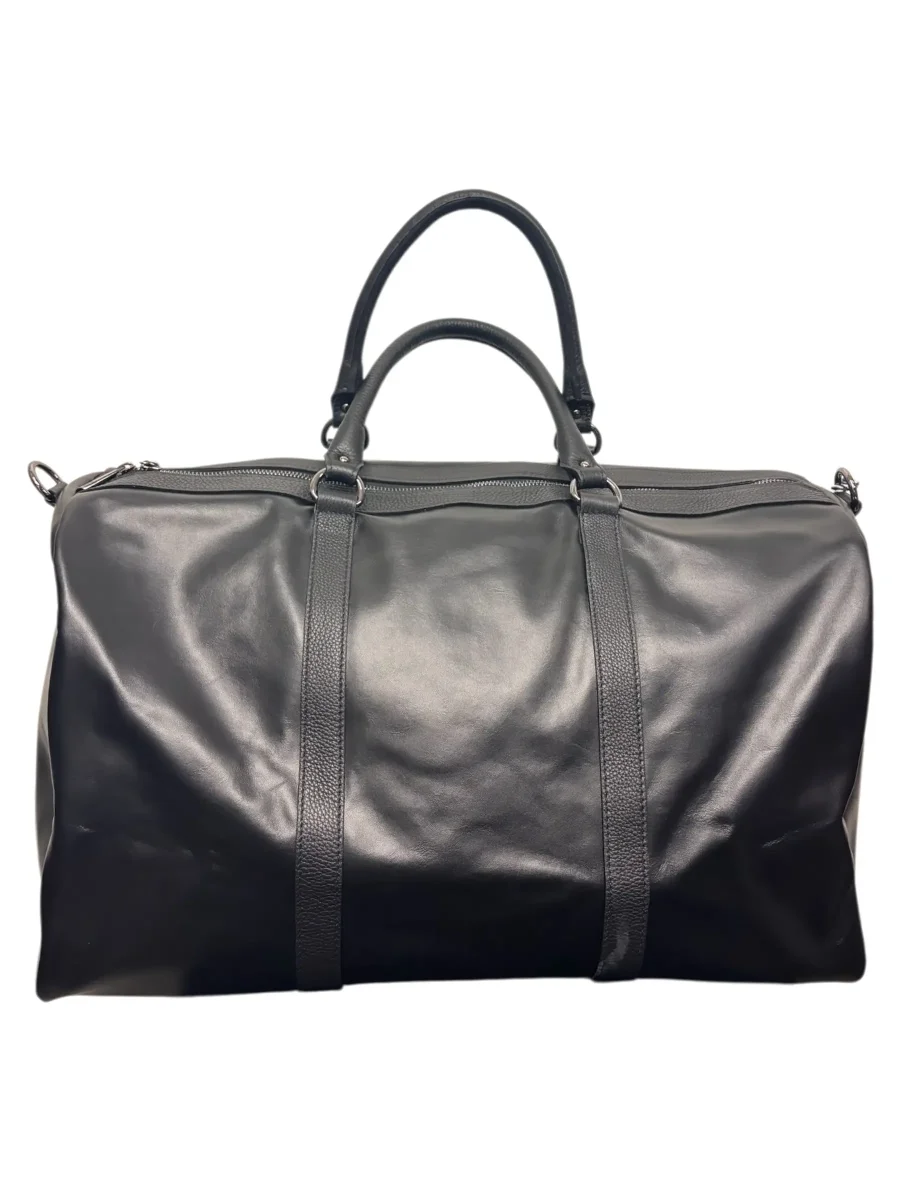 Raphael – Borsone in pelle nera