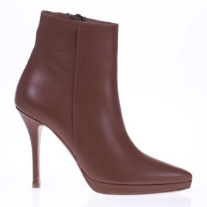 Tronchetto in pelle cuoio