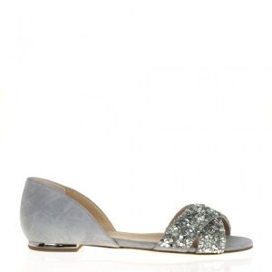 Scarpa spuntata argento