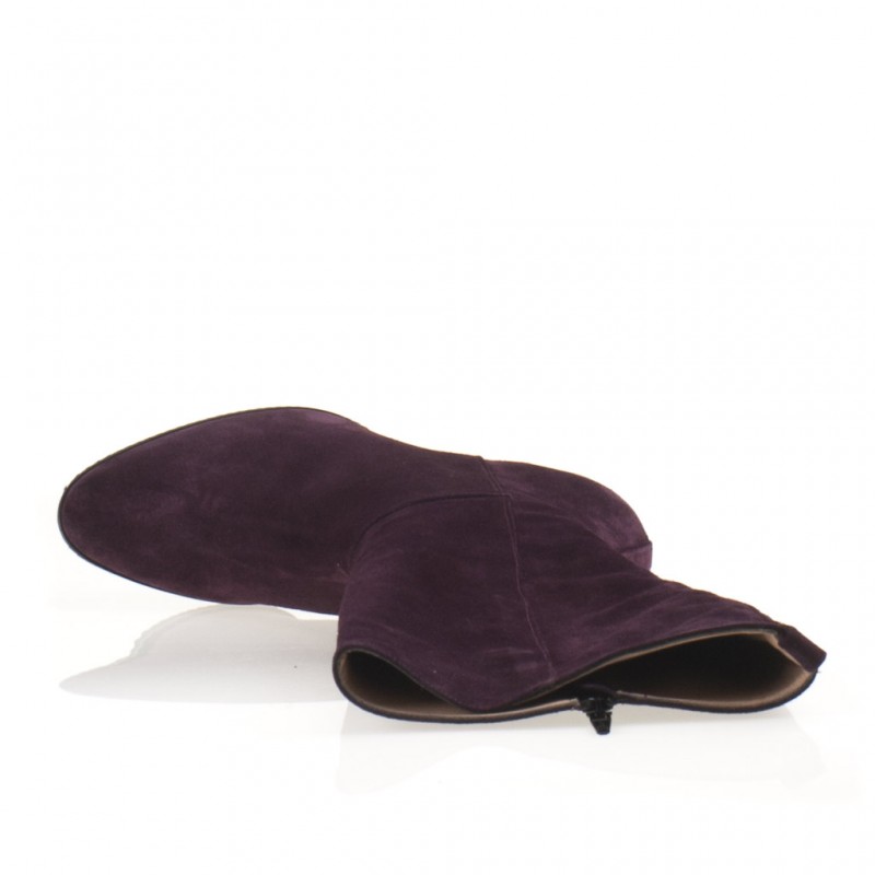 Stivale sotto il ginocchio bordeaux - immagine 6