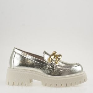 Mocassino in platino