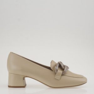 Mocassino nappa beige