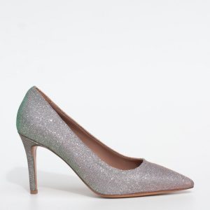 Decolletè a punta  in tessuto