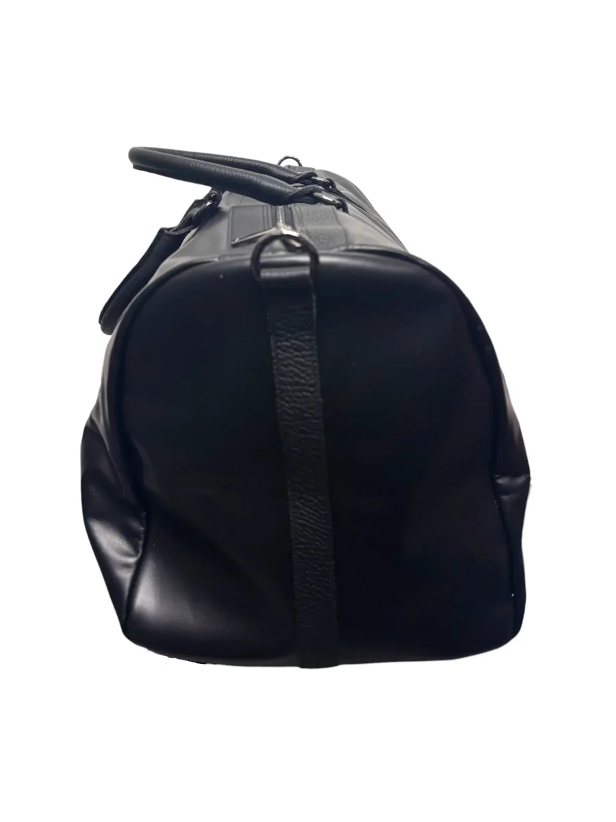 Raphael – Borsone in pelle nera - immagine 3