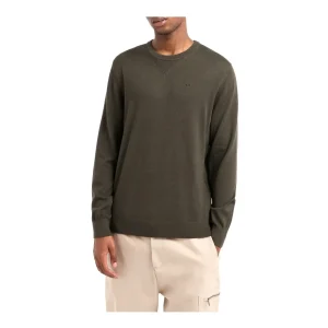 Armani Exchange – Maglione in lana verde oliva scuro 8NZM3A ZM8AZ