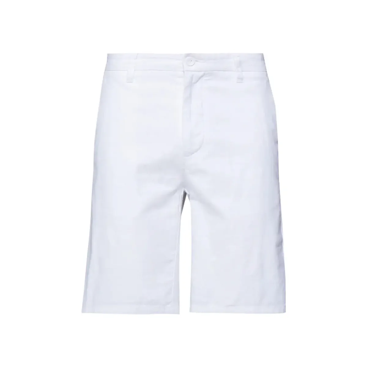 Only & Sons – Bermuda Onsmark 0011 cotone e lino elasticizzato bianco uomo - immagine 2