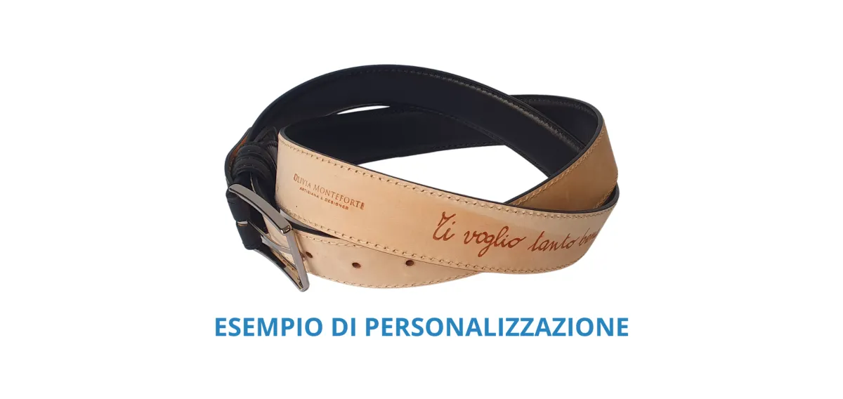 cuoio con intrecci a mano su base cuoio nabuk h 3,5cm - immagine 4