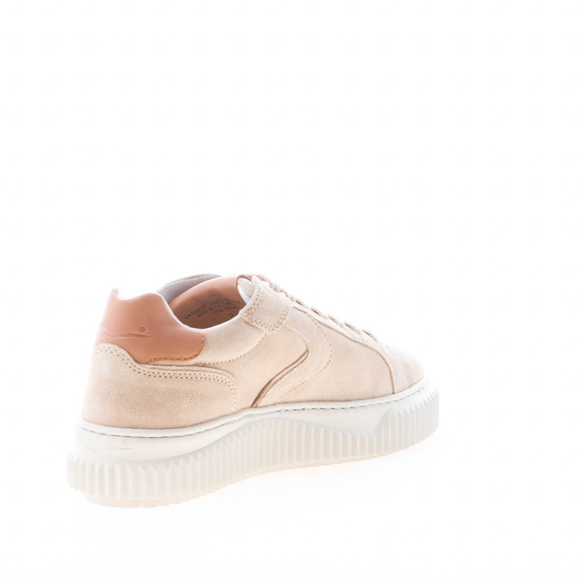 VOILE BLANCHE donna sneaker Lipari in camoscio beige più cuoio - immagine 5