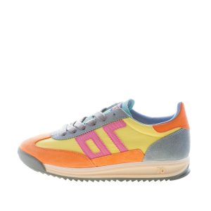 BACK 70 donna sneaker Barkley Jogger 53 in tessuto e camoscio MULTICOLORE