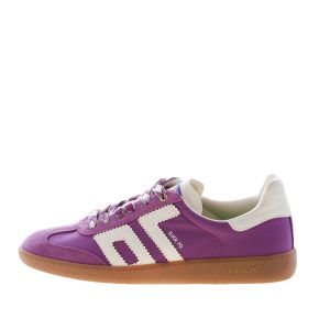 BACK 70 donna sneaker Ghost 18 in tessuto e camoscio VIOLA più latte