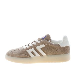 BACK 70 uomo sneaker Boston in camoscio BEIGE più bianco