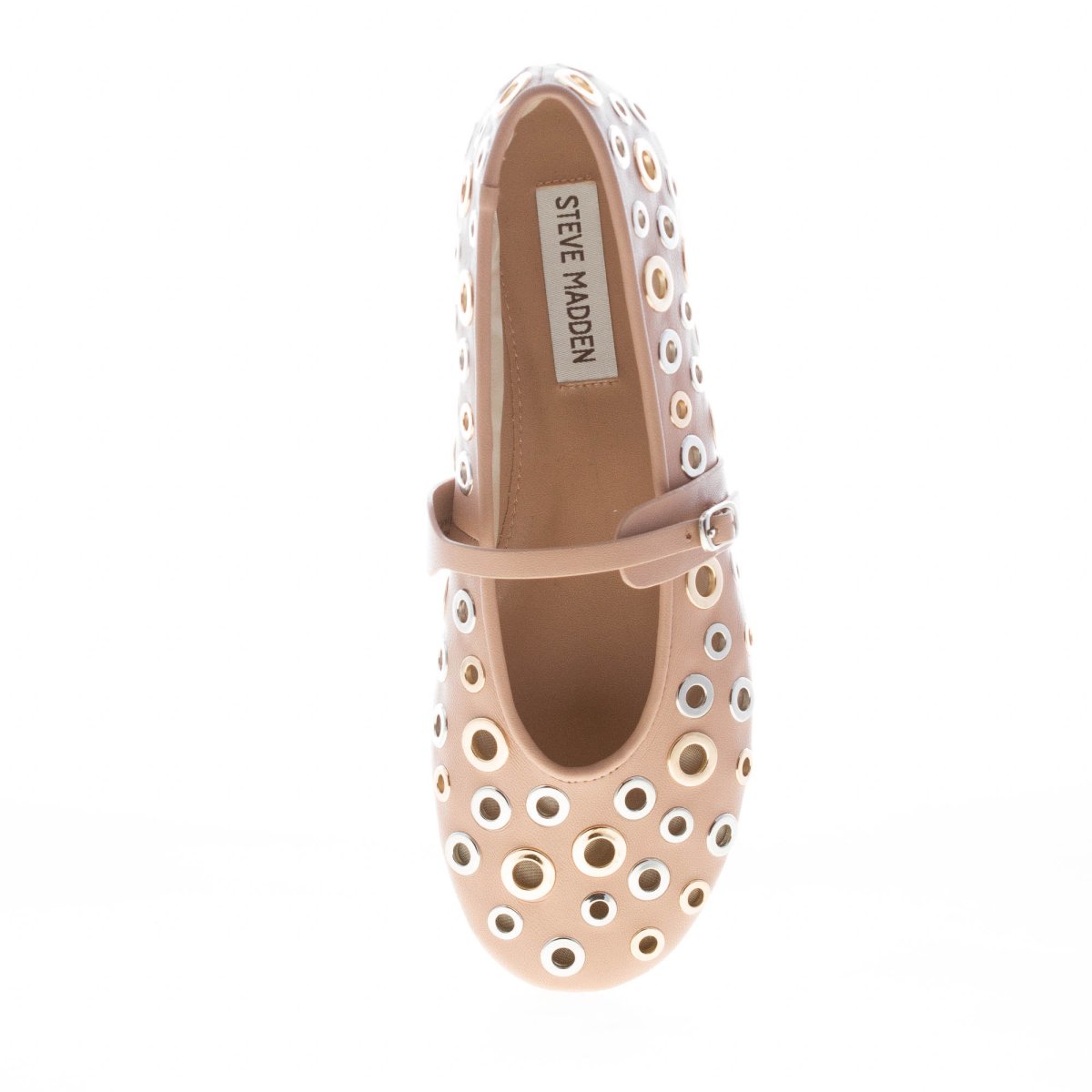 STEVE MADDEN donna ballerina Rejoice in similpelle CIPRIA con borchiette - immagine 6