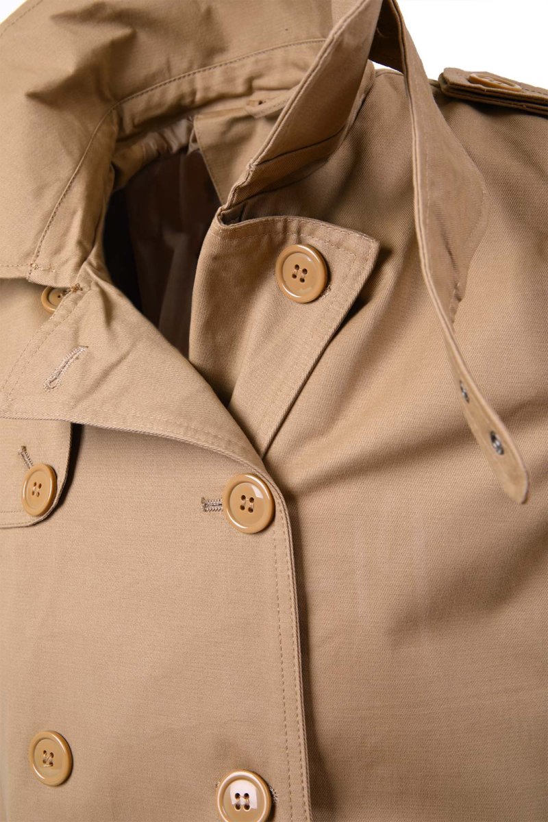 Trench Uomo Impermeabile Capotto Elegante Lungo Soprabito Giacca D'affari Cotone - immagine 8