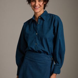 Camicia Vic in camoscio eco ottanio