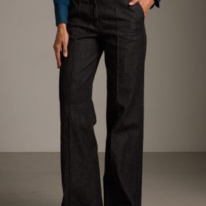 Pantaloni Alina in denim antracite