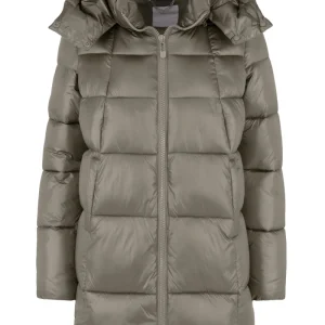 Piumino in nylon lucido imbottitura sintetica