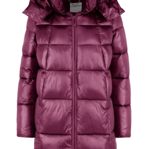 Piumino in nylon lucido imbottitura sintetica