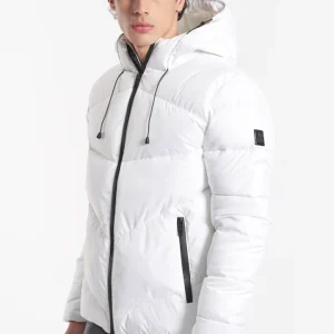 Piumino imbottito con cappuccio