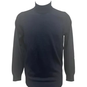 Iceberg – Maglia lupetto SM1 in lana blu scuro uomo