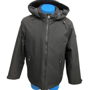 Markup – Giubbotto imbottito con cappuccio in poliestere nero