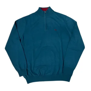 Harmont & Blaine – Maglione in cotone e lana petrolio uomo