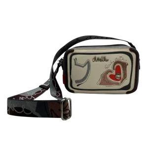 Anekke – Borsetta a tracolla in pelle vegana di poliestere multicolore 40763-447