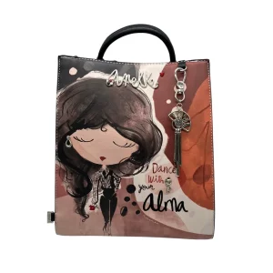 Anekke – Zaino in pelle vegana di poliestere multicolore 40705-273