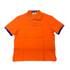 Marlboro Classics – L – Polo piquet arancione corallo MCP77/310000