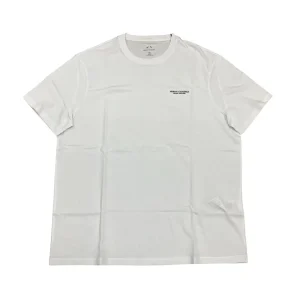 Armani Exchange – XL – T-shirt in cotone bianco ottico Z8H4Z