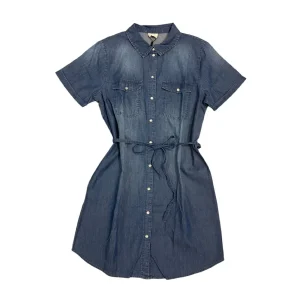 JDY – Vestito midi in denim leggero JDYBELLA S/S Shirt Dress WVN NOOS