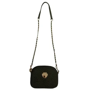 Le Pandorine – Borsetta crossbody in morbida pelle vegana verde militare AI19DDN02471-03