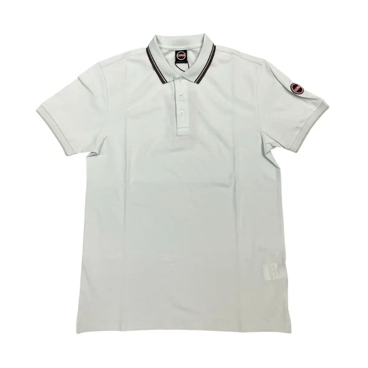 Colmar – Polo in morbido piqué celeste pastello 7659N - immagine 3