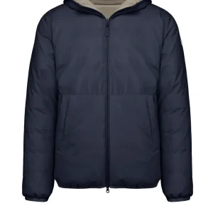 Piumino reversibile e bicolore