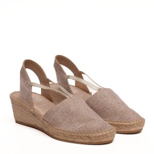 Zeppa in corda beige