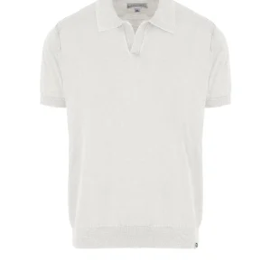 Polo in maglia con maniche corte