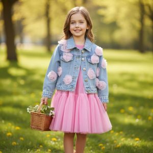 TO BE TOO giubbino Bambina