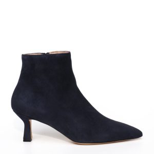 Tronchetto camoscio blu