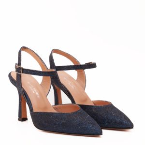 Chanel blu in tessuto