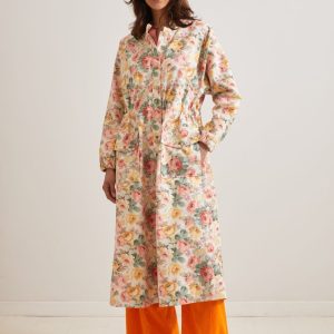 Parka Penelope stampato a fiori