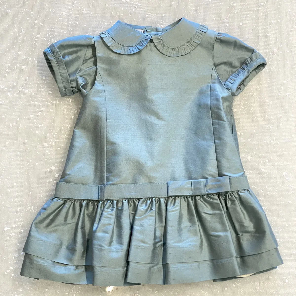 Abitino Elegante in Seta 6-9 Mesi - immagine 5