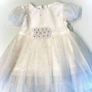 Abito da Battesimo in tulle | 3 mesi