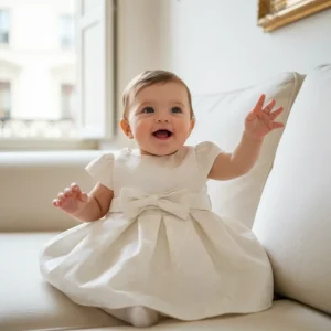 Abito da Cerimonia Damascato | 3, 6 e 9 mesi