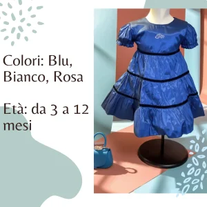 Abitino elegante in tessuto lucido